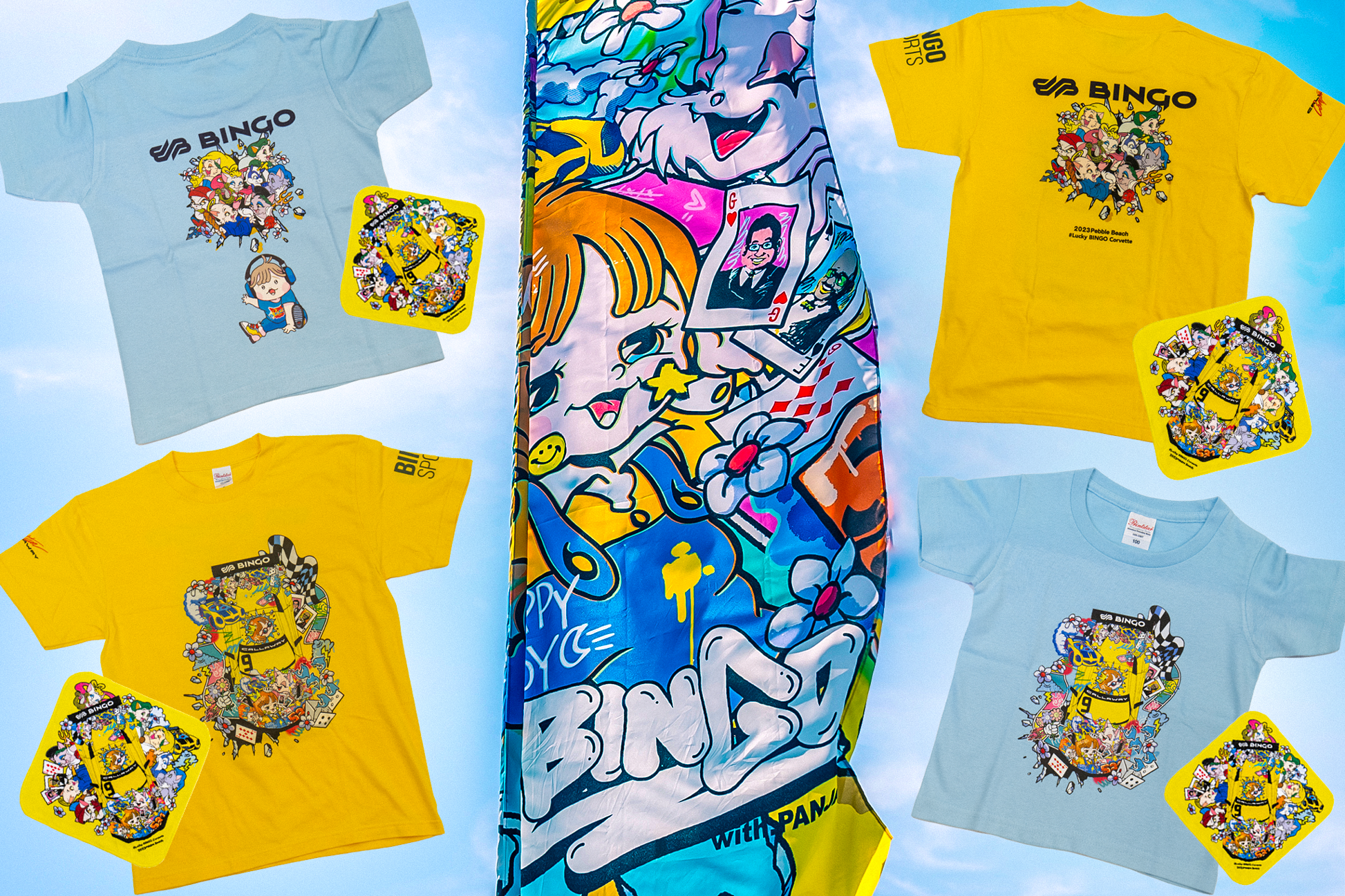 Bingo x Panjan T-shirts & handkerchiefs